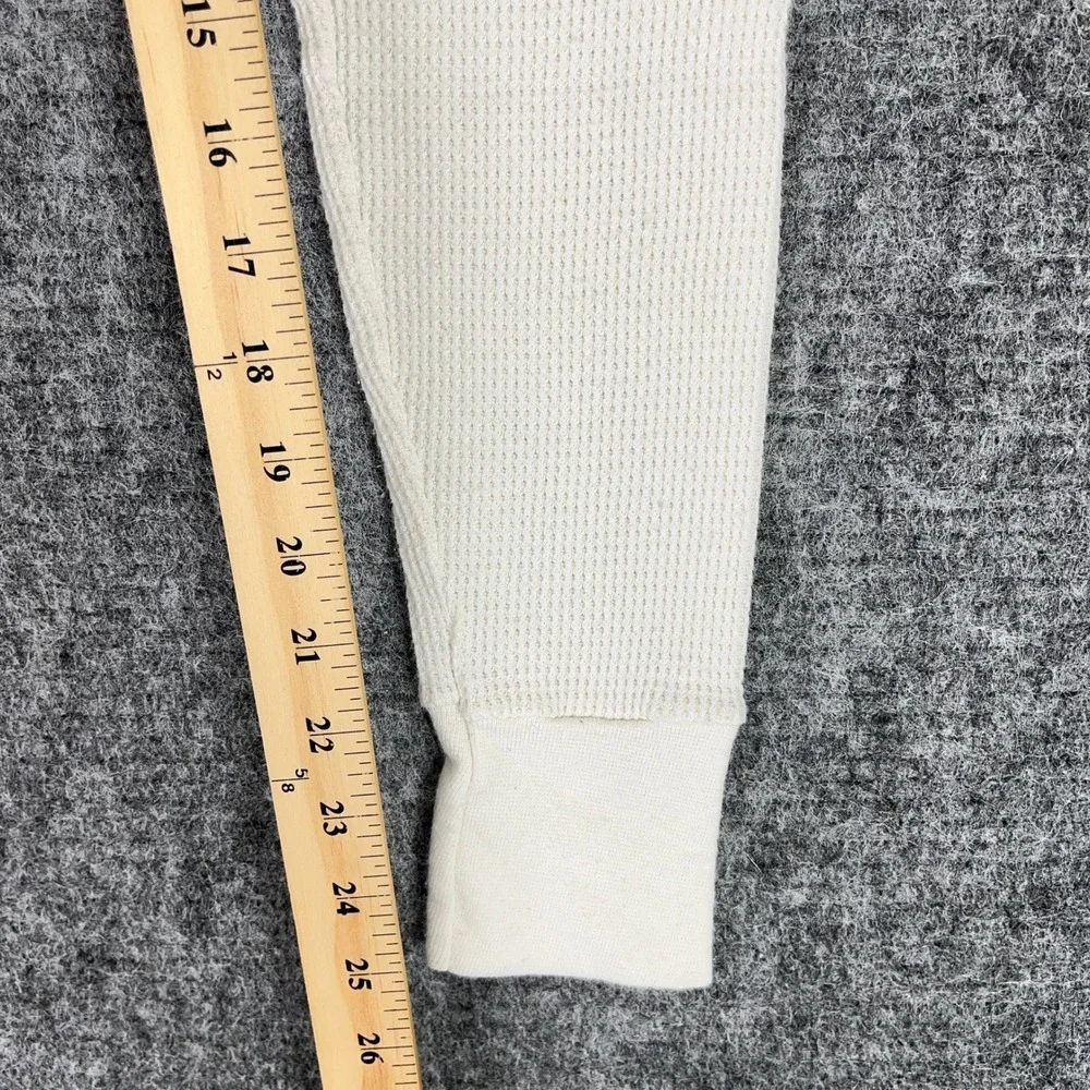 Vintage Hanes USA Made Thermal Underwear Pants Mens XL 42-44 Waffle‎ Knit